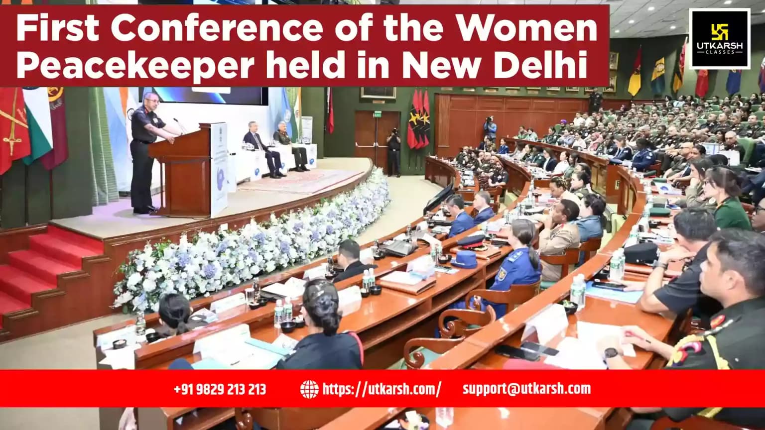 First Conference of the Women Peacekeeper held in New Delhi
