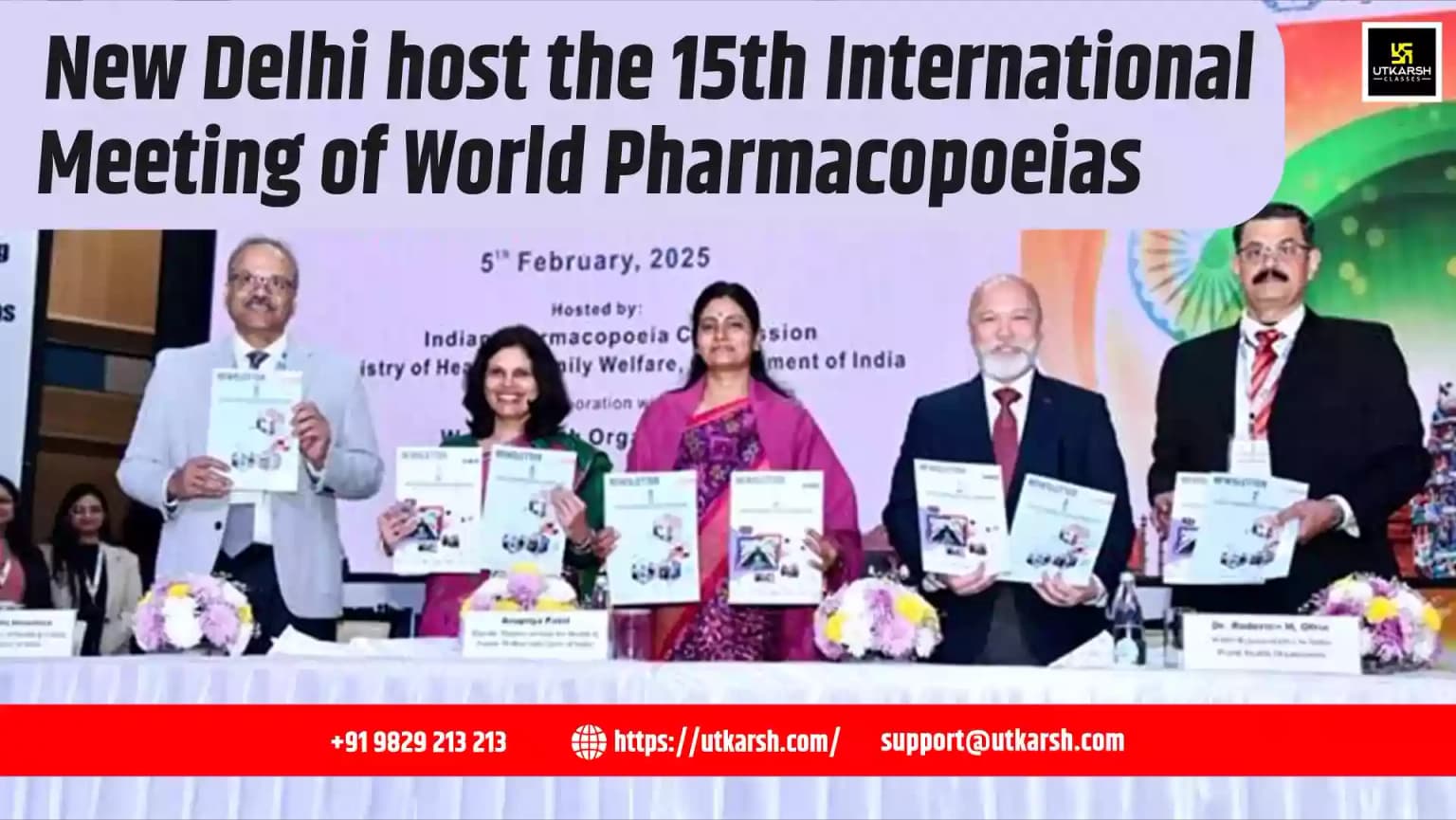 New Delhi host the 15th International Meeting of World Pharmacopoeias