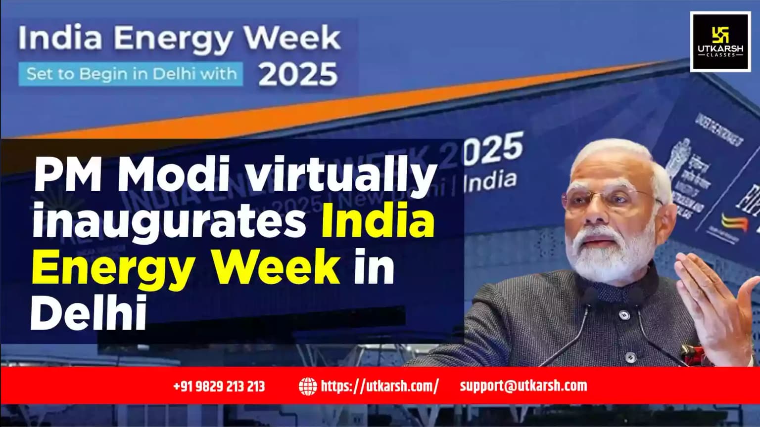 PM Modi virtually inaugurates India Energy Week in Delhi