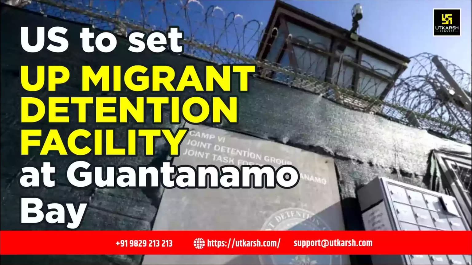 US to set up Migrant Detention Facility at Guantanamo Bay