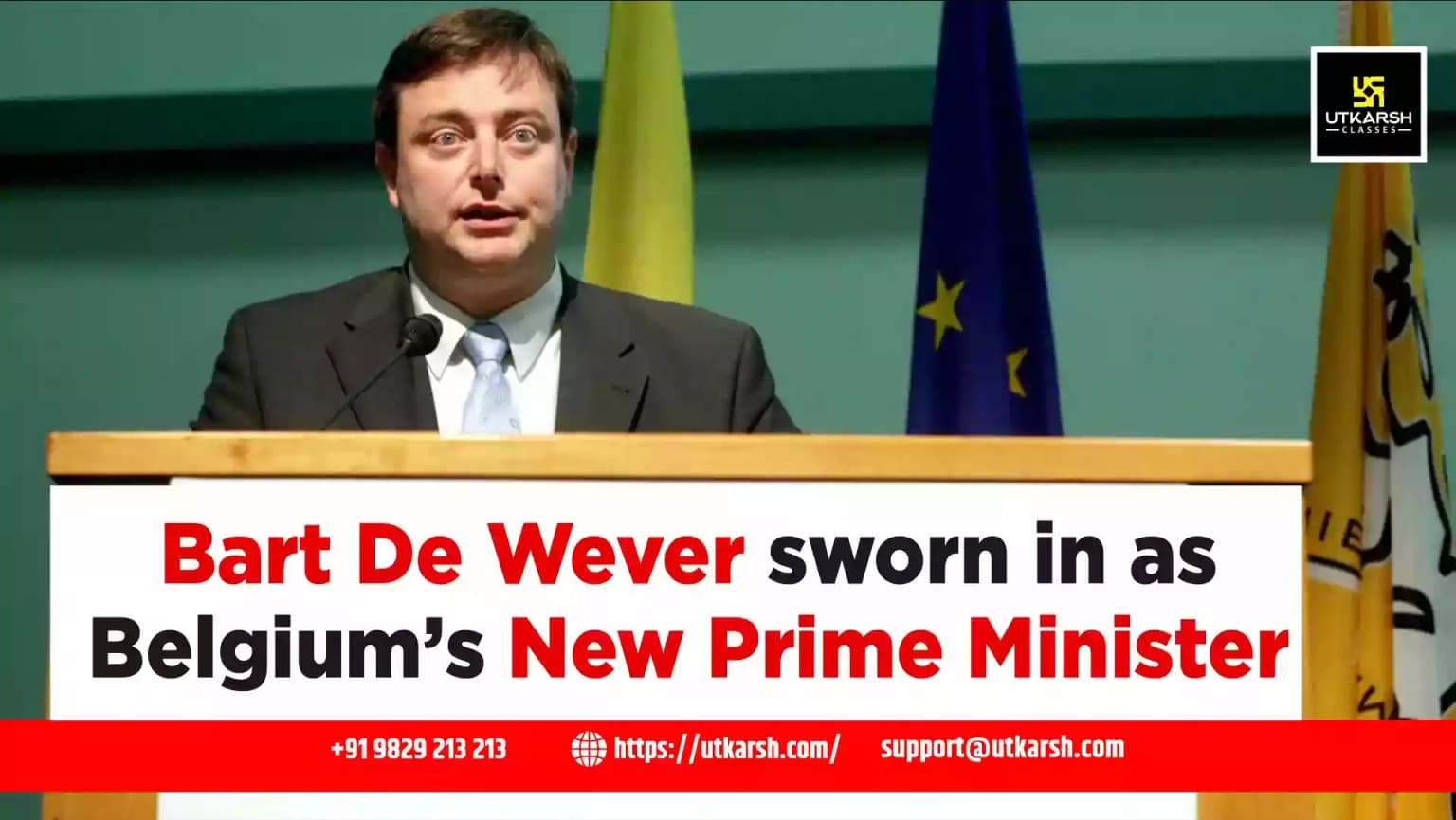 Bart De Wever sworn in as Belgium’s New Prime Minister