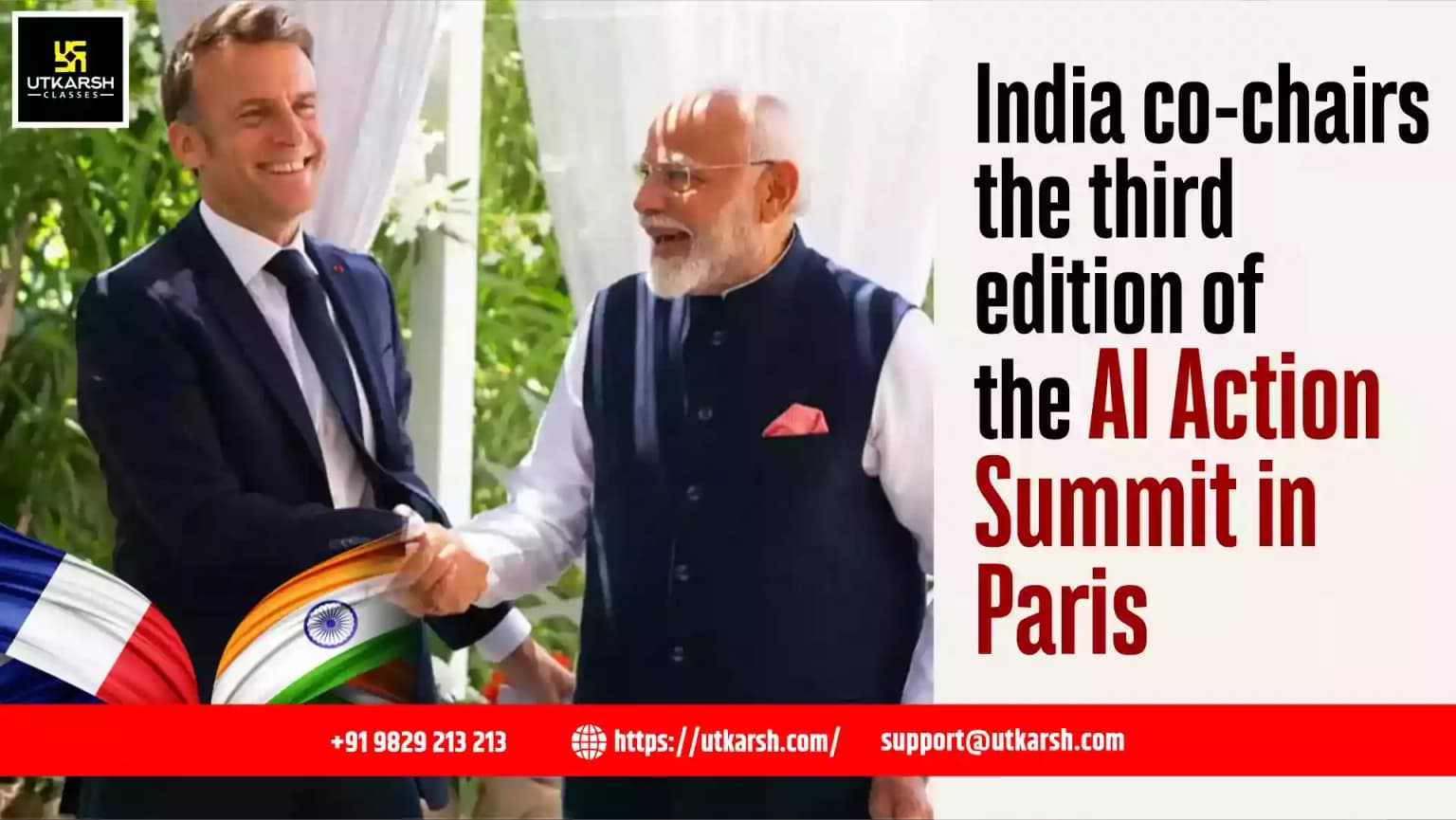 India co-chairs the third edition of the AI Action Summit in Paris