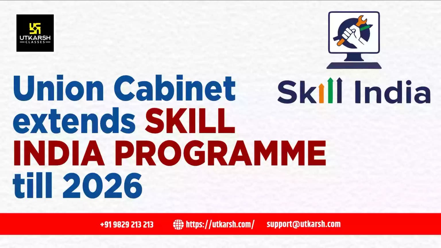 Union Cabinet extends Skill India Programme till 2026