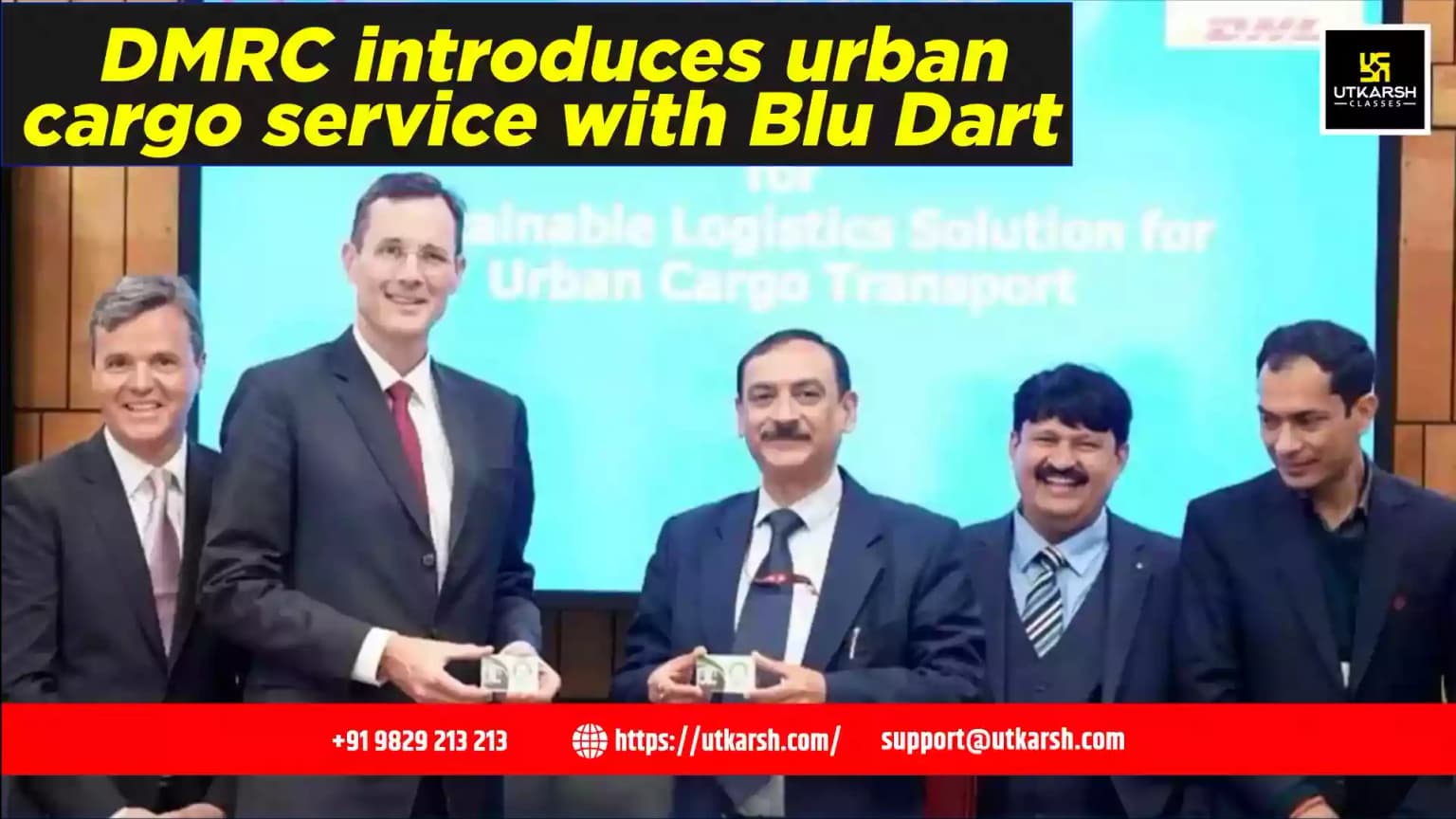 DMRC introduces urban cargo service with Blue Dart