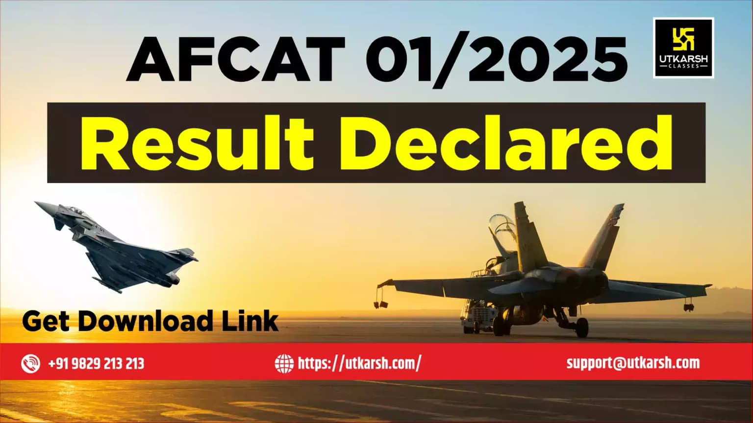 AFCAT Result 2025 (Declared): Download AFCAT 01/2025 Result