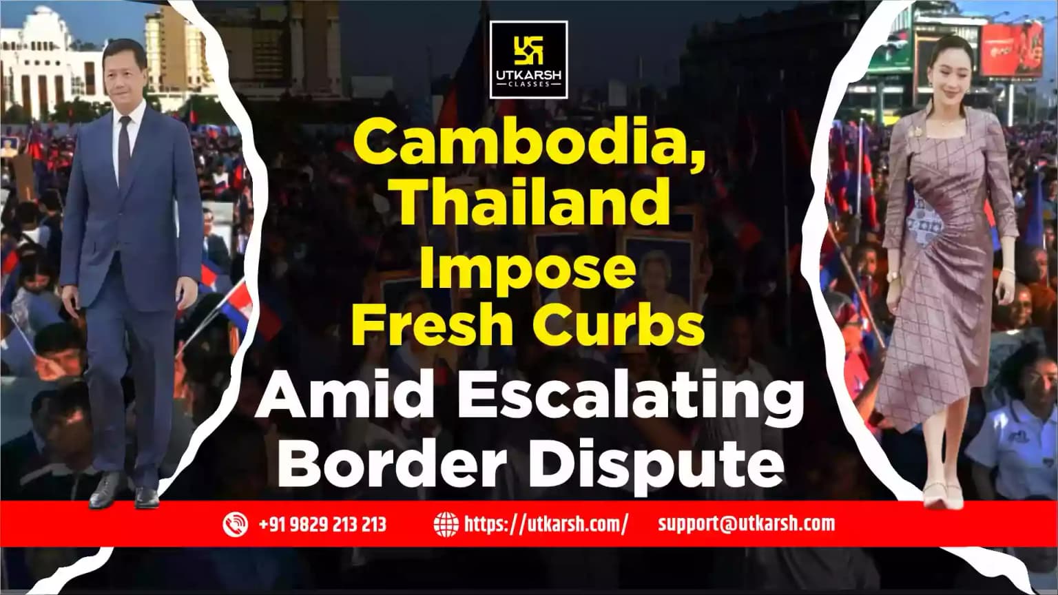 Cambodia, Thailand Impose Fresh Curbs Amid Escalating Border Dispute