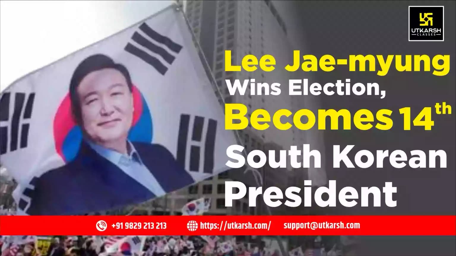 Lee Jae-myung Wins Election, Becomes 14th South Korean President