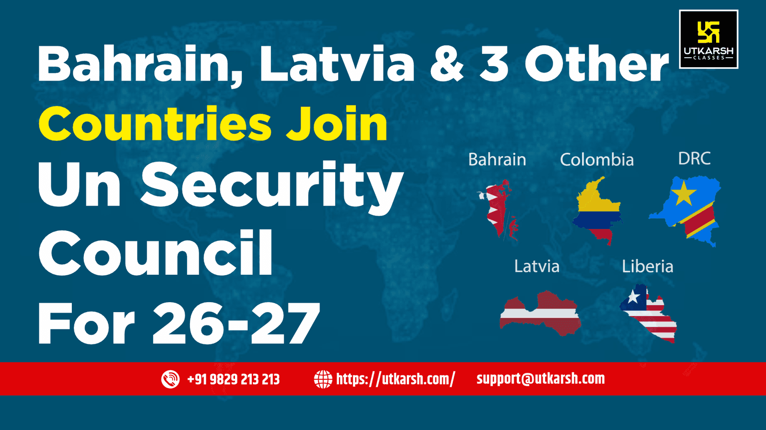 Bahrain, Latvia & 3 other countries join UN Security Council for 26-27
