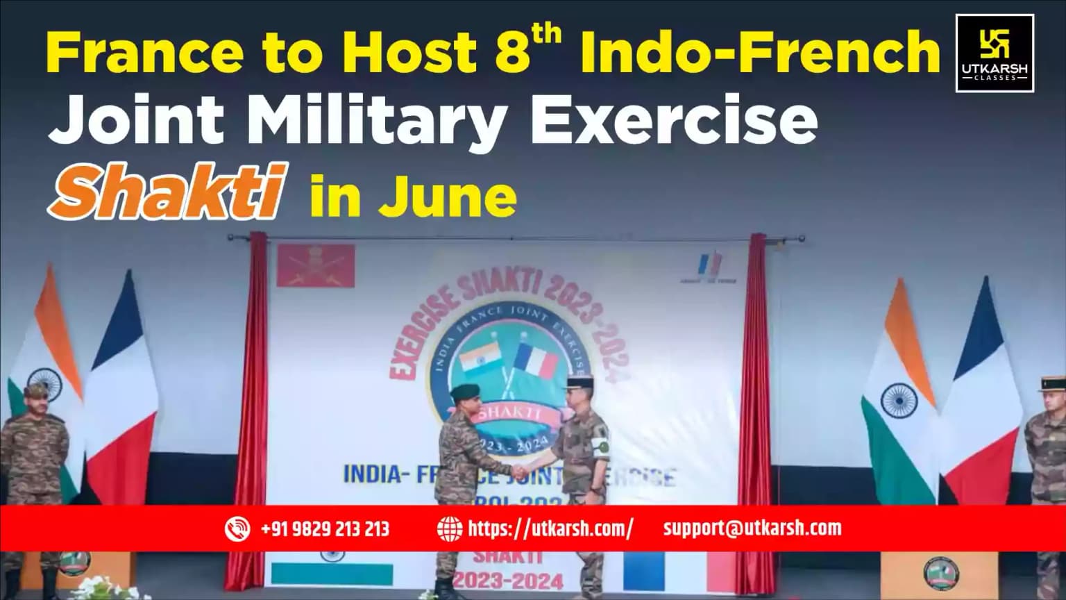 France to Host 8th Indo-French Joint Military Exercise Shakti in June