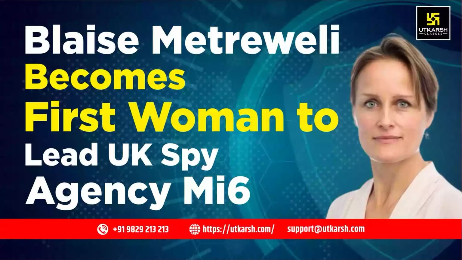 Blaise Metreweli Becomes First Woman to Lead UK Spy Agency MI6
