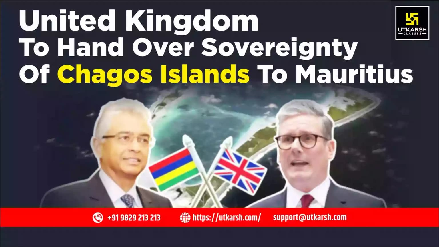 United Kingdom to hand over sovereignty of Chagos Islands to Mauritius