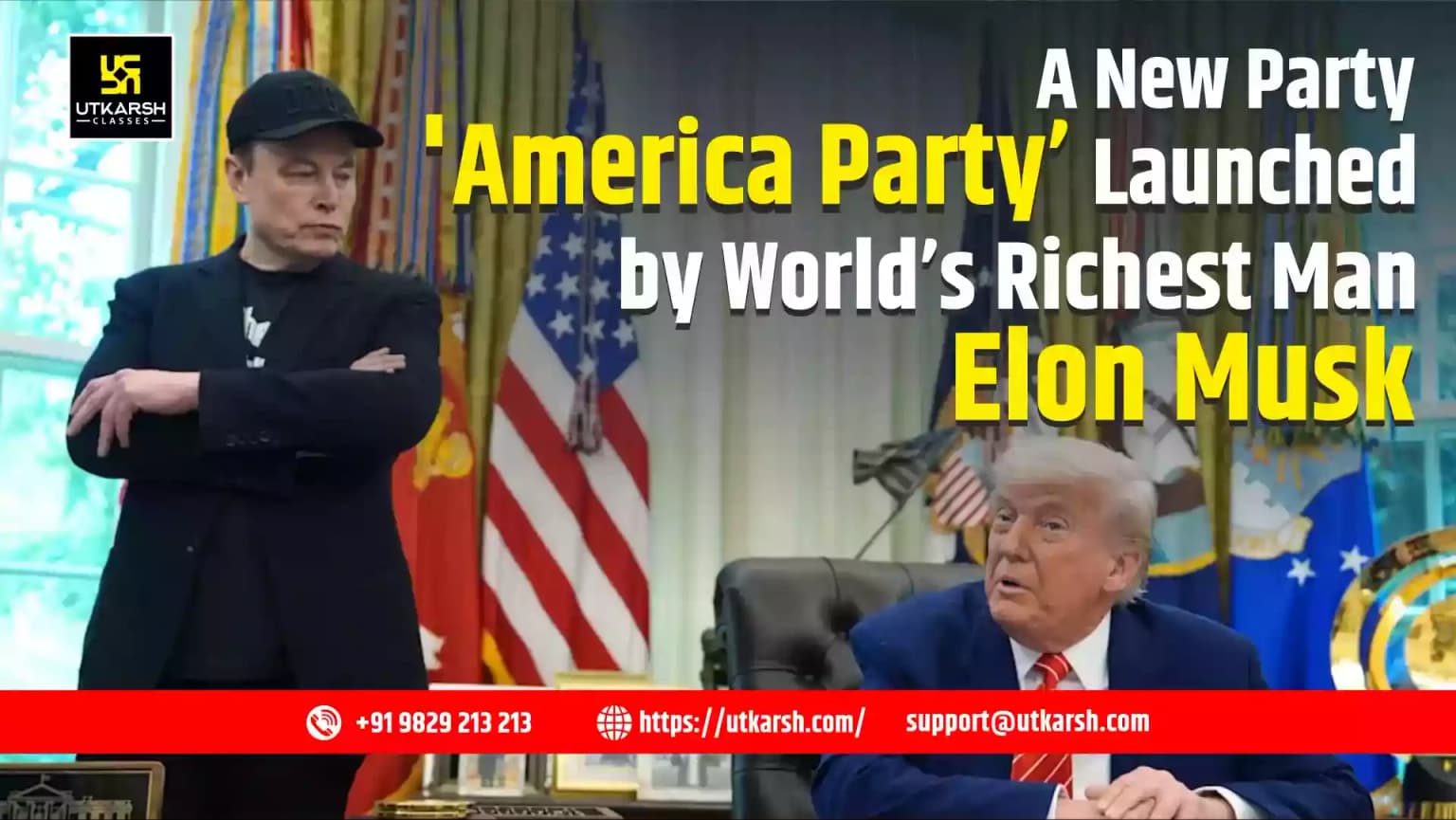 A New 'America Party’ Launched by World’s Richest Man Elon Musk