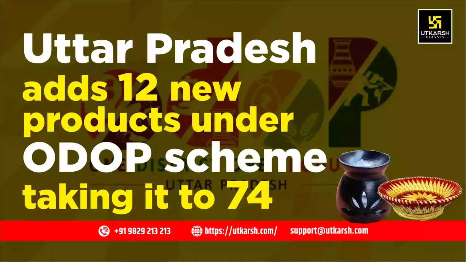 Uttar Pradesh adds 12 new products under ODOP scheme taking it to 74