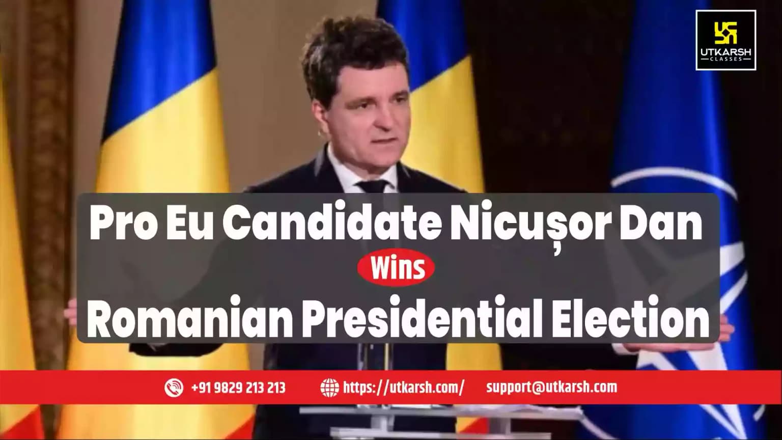 Pro EU candidate Nicușor Dan wins Romanian Presidential election