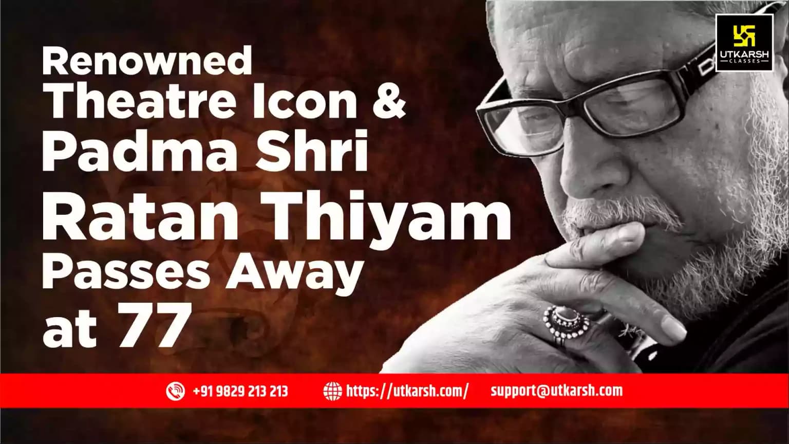 Renowned Theatre Icon & Padma Shri Ratan Thiyam Passes Away at 77