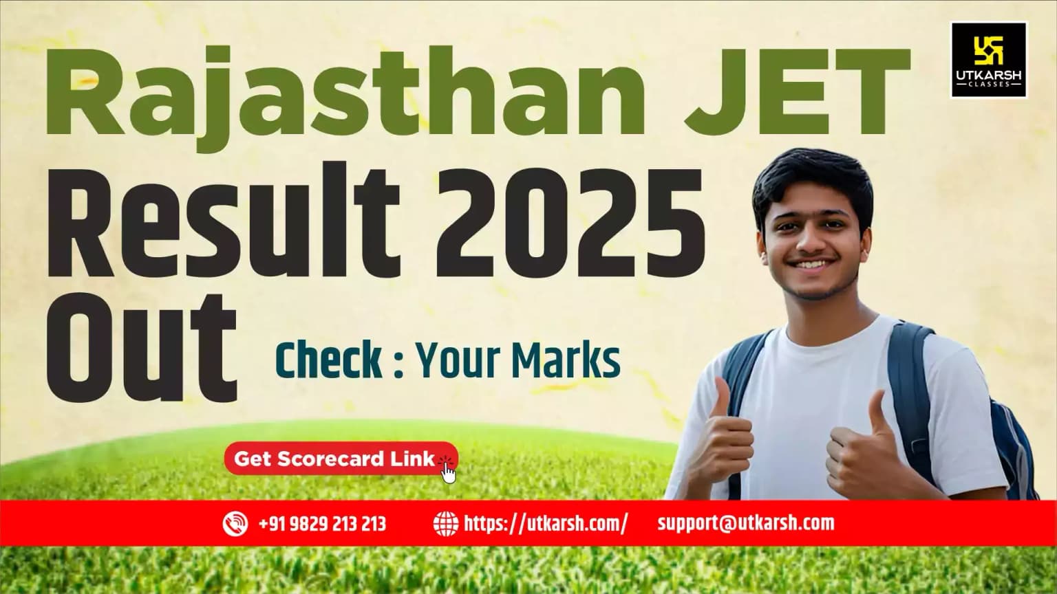 Rajasthan JET 2025 Result Released: Check Result & Download Scorecard