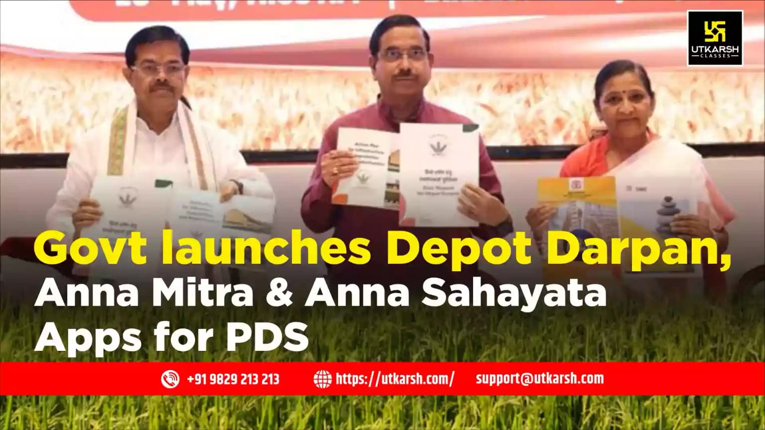 Govt launches Depot Darpan, Anna Mitra& Anna Sahayata apps for PDS
