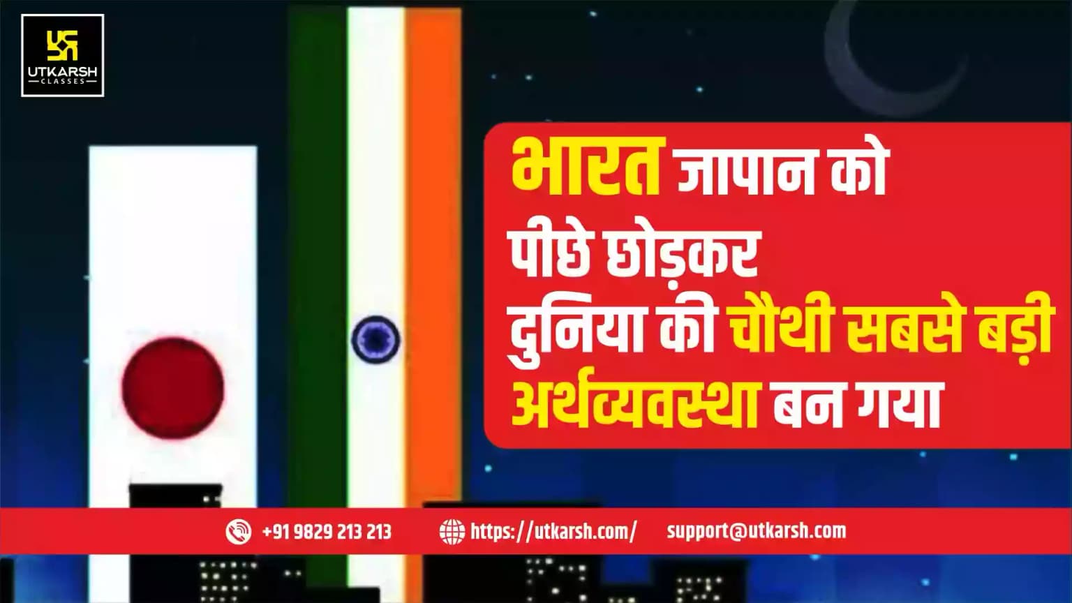 भारत जापान को पीछे छोड़कर दुनिया की चौथी सबसे बड़ी अर्थव्यवस्था बन गया