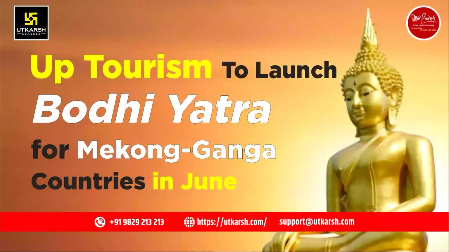 UP Tourism to Launch Bodhi Yatra for Mekong-Ganga Countries in June
