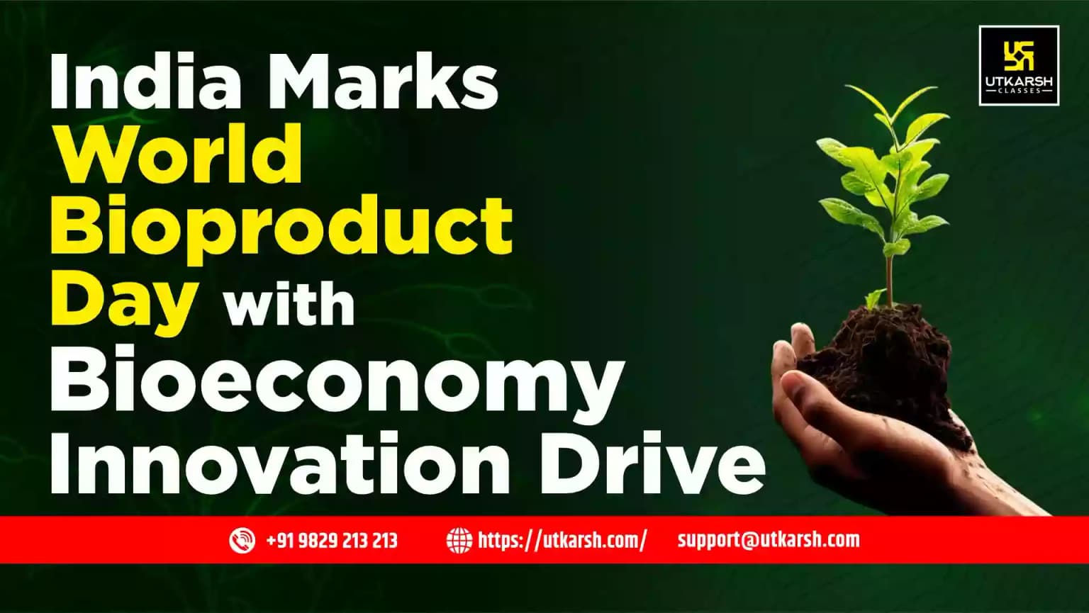 India Marks World Bioproduct Day with Bioeconomy Innovation Drive