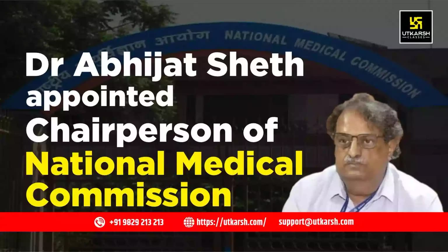 Dr Abhijat Sheth Appointed Chairperson of National Medical Commission