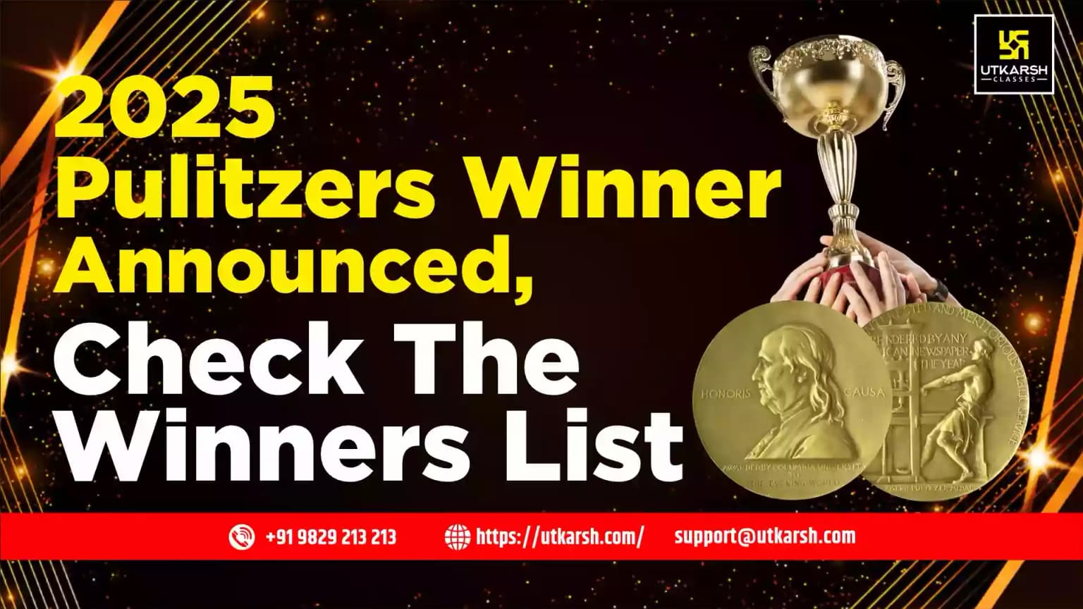 2025 Pulitzers Winner Announced, Check The Winners List