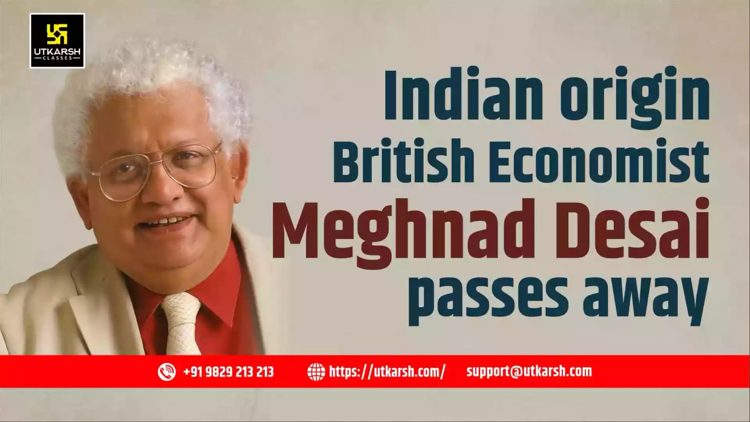 Lord Meghnad Desai, Eminent Economist and UK Peer, Passes Away at 85