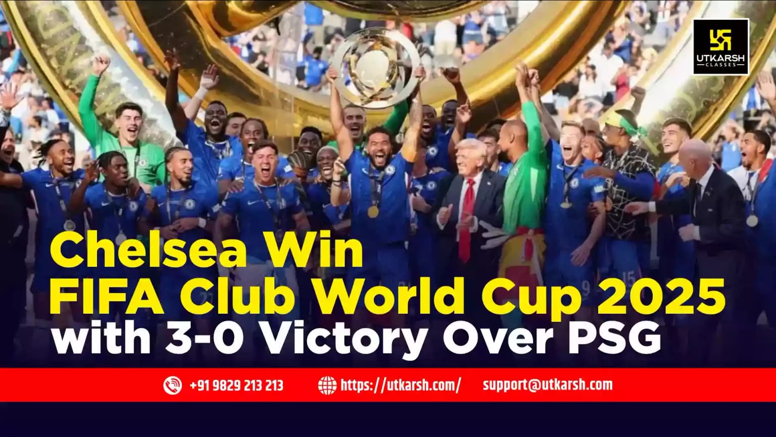 Chelsea Win FIFA Club World Cup 2025 with 3-0 Victory Over PSG