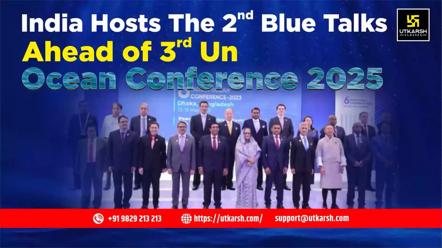 India hosts the 2nd Blue Talks ahead of 3rd UN Ocean Conference 2025