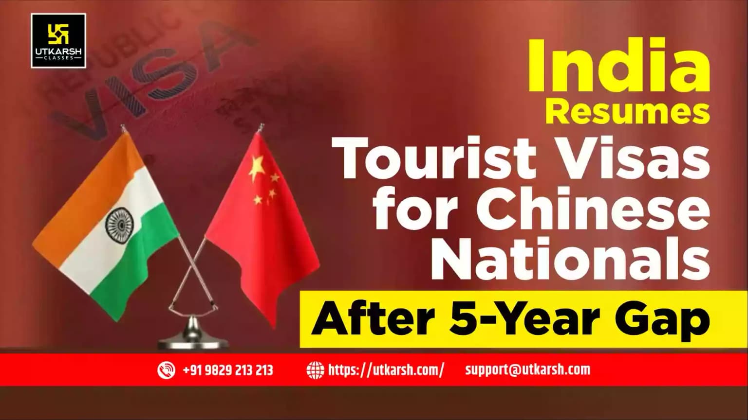 India Resumes Tourist Visas for Chinese Nationals After 5-Year Gap