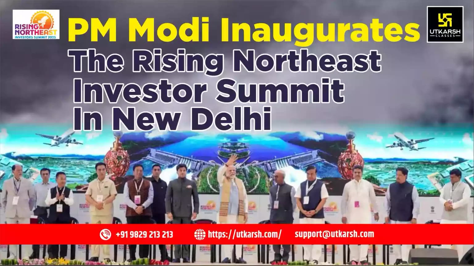 PM Modi inaugurates the Rising Northeast Investor Summit in New Delhi