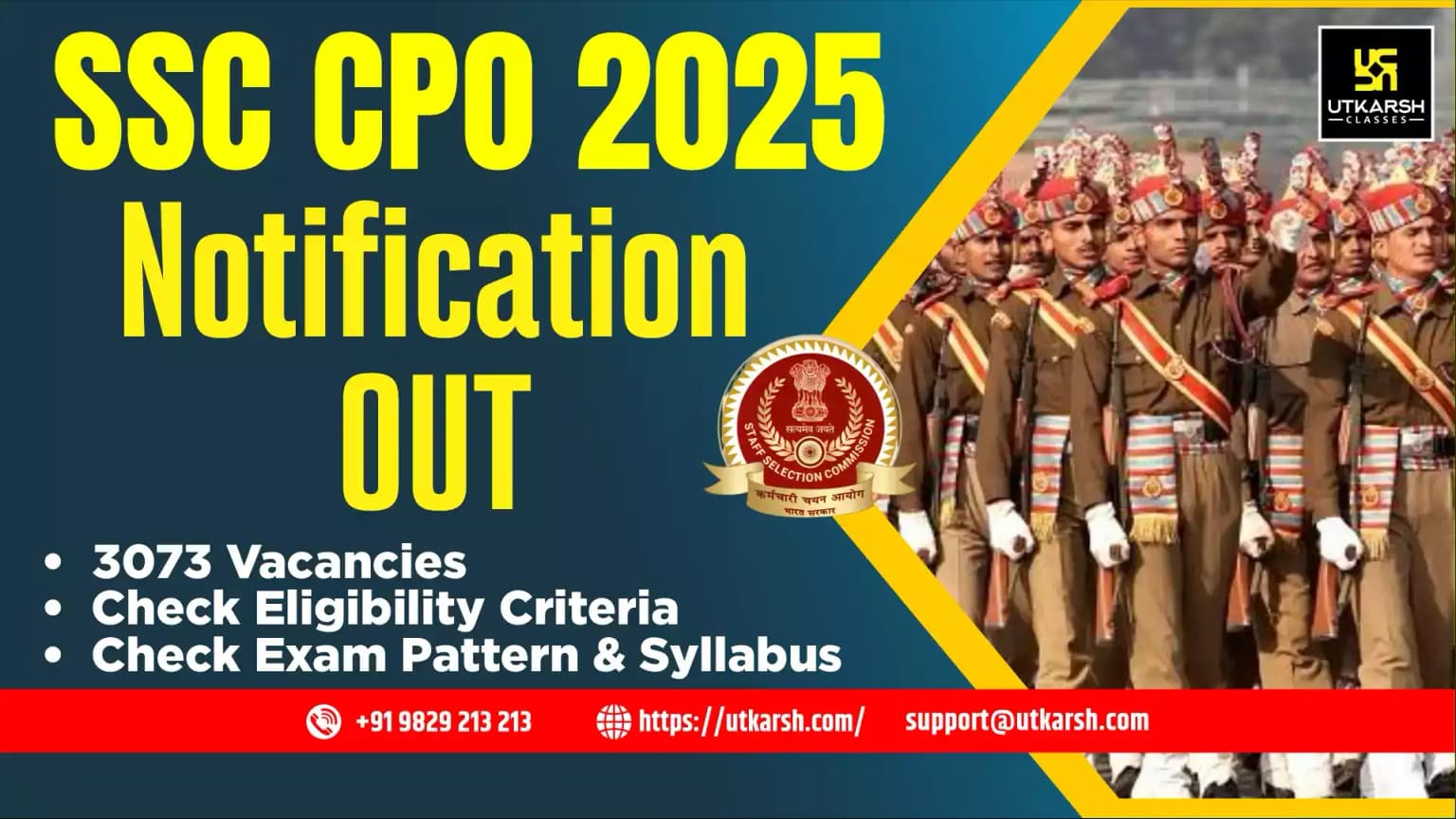 SSC CPO Recruitment 2025: 3073 Vacancies Announced