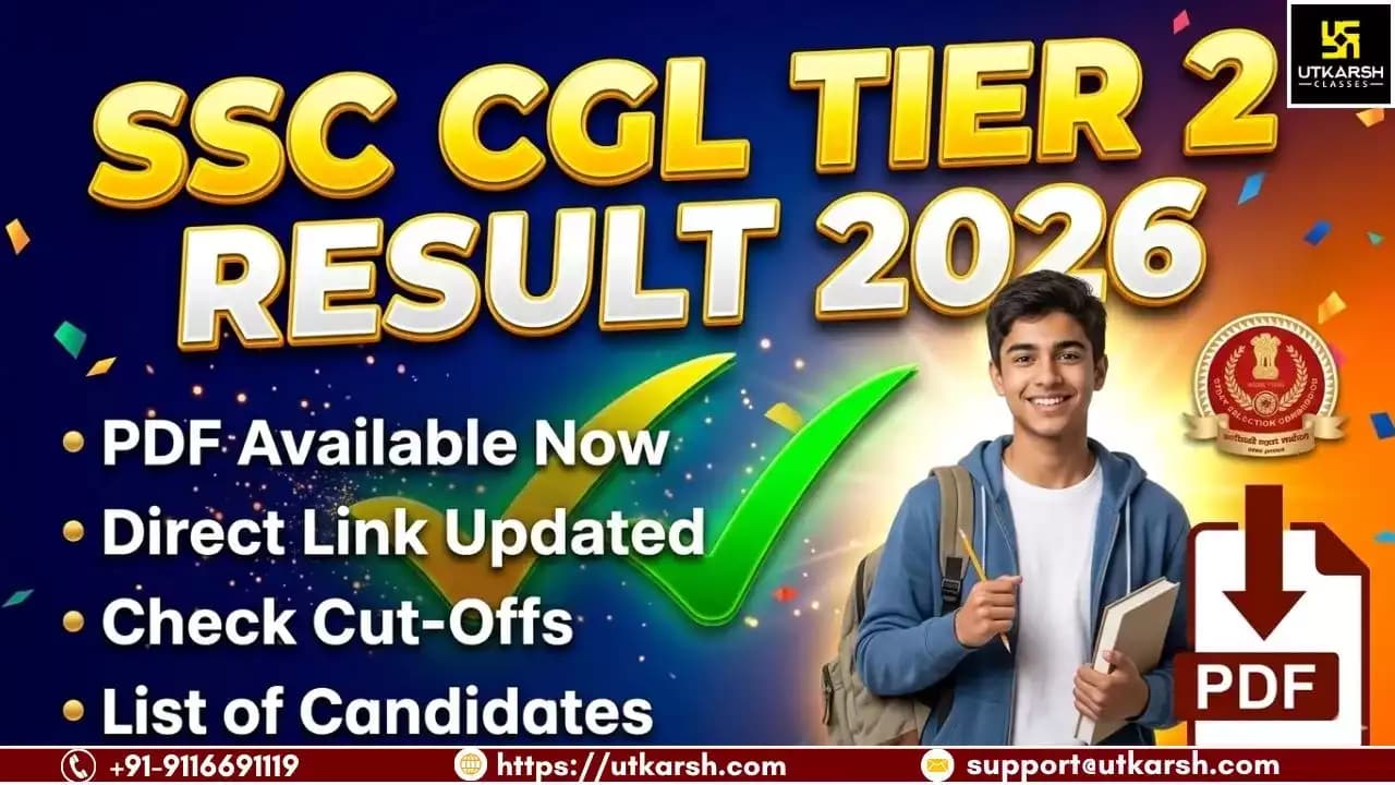 SSC CGL Tier 2 Result 2025-26 OUT: Check Cut-off Marks, Download PDF