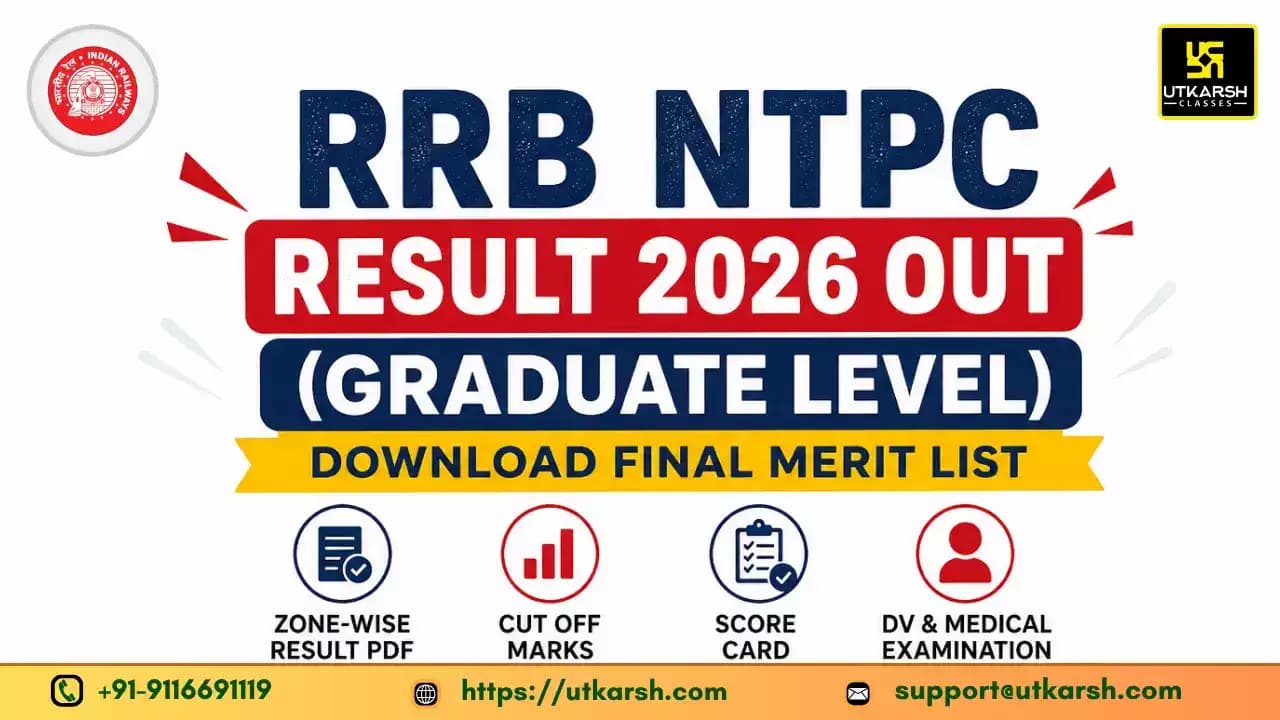 RRB NTPC Result 2026 Out (Graduate Level): Download Final Merit List