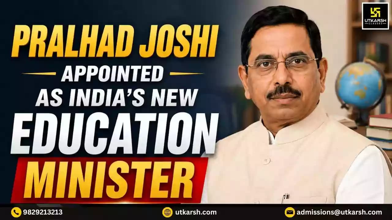 Pralhad Joshi Appointed as India's New Education Minister