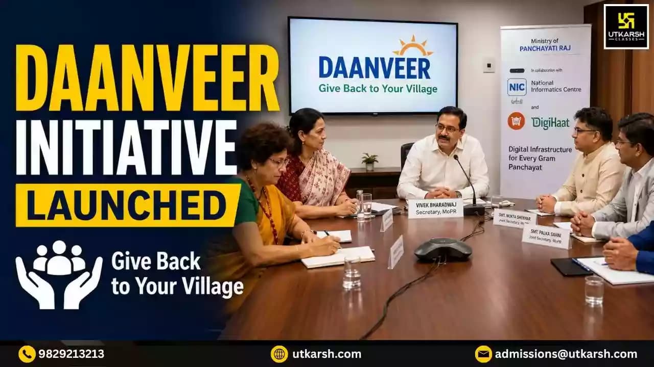 India's Ministry of Panchayati Raj has launched the DAANVEER initiative