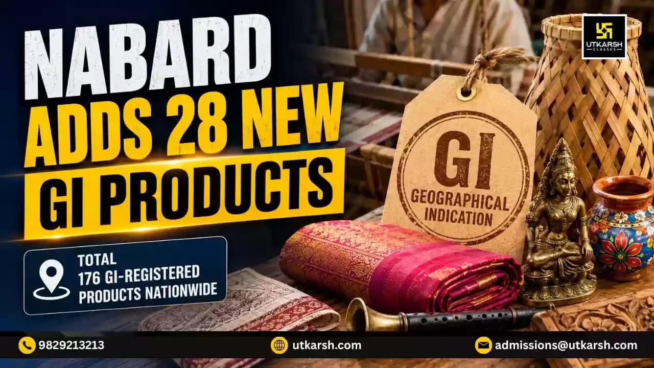 नाबार्ड ने 28 नए पारंपरिक उत्पादों के लिए GI रजिस्ट्रेशन में मदद की