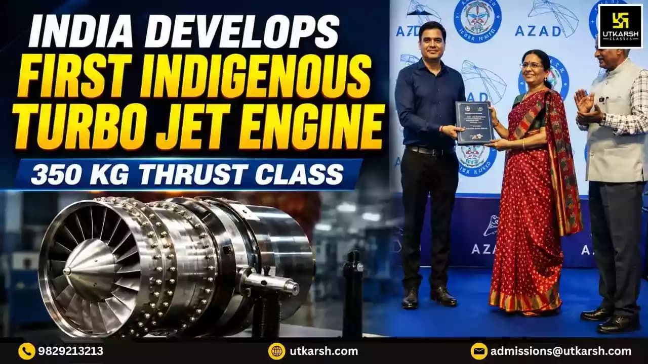 India Develops First Indigenous Expendable Turbo Jet Engine of 350 kg Thrust Class