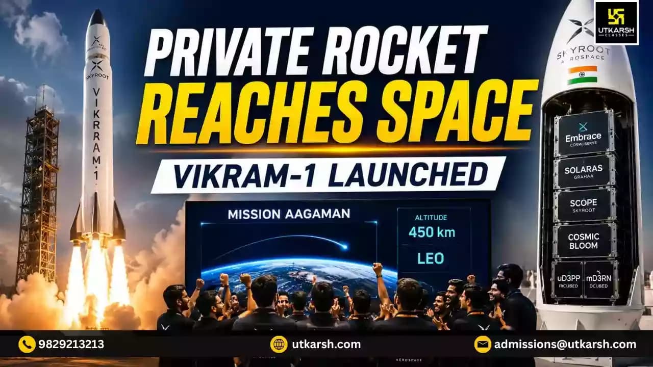 Skyroot Aerospace Launched India’s First Privately Developed Orbital Rocket, Vikram-1