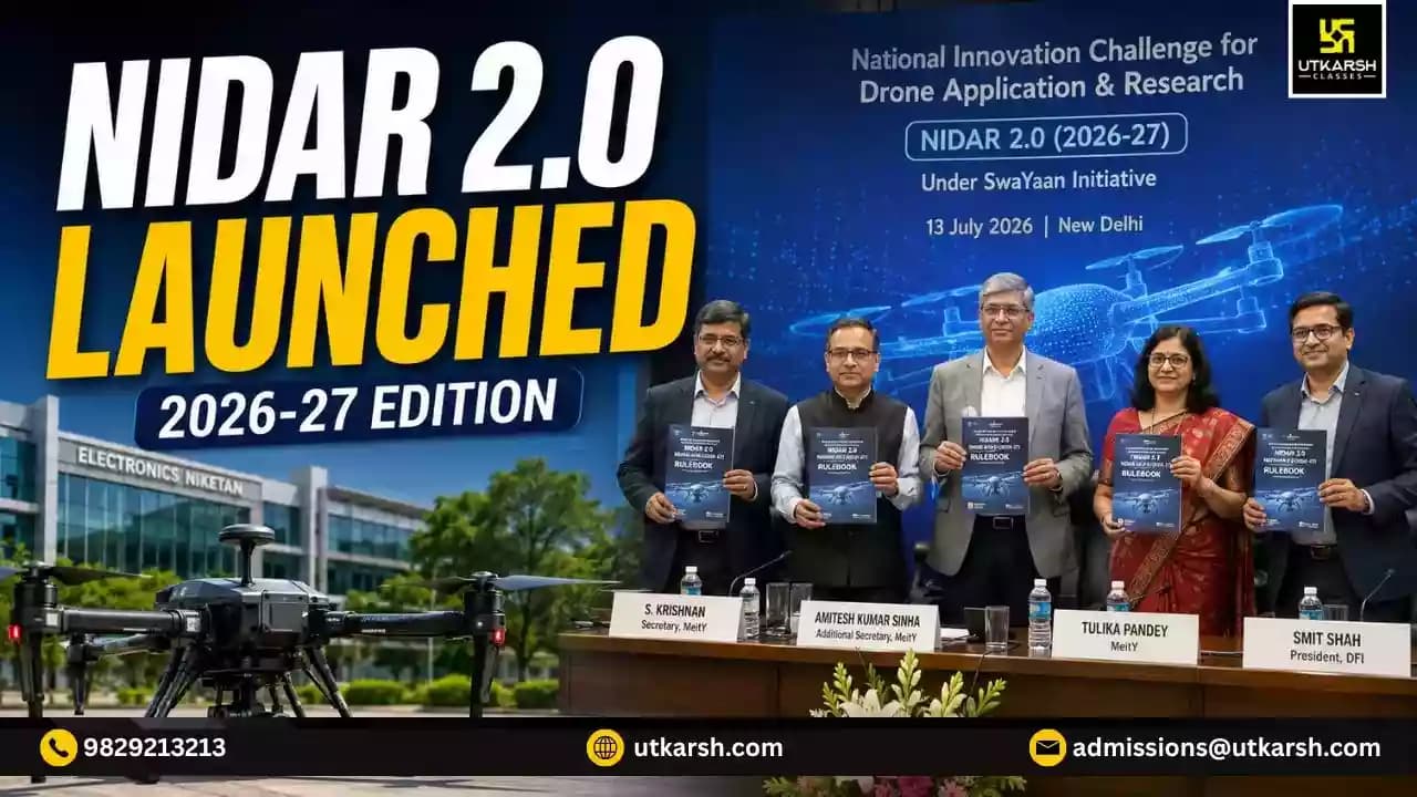 MeitY और ड्रोन फेडरेशन इंडिया ने NIDAR 2.0 प्रमोचन किया