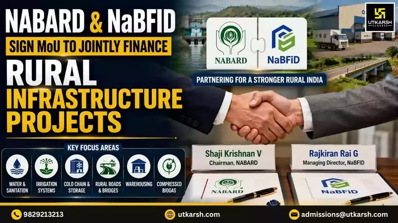 NABARD and NaBFID Sign MoU to Jointly Finance Rural Infrastructure Project