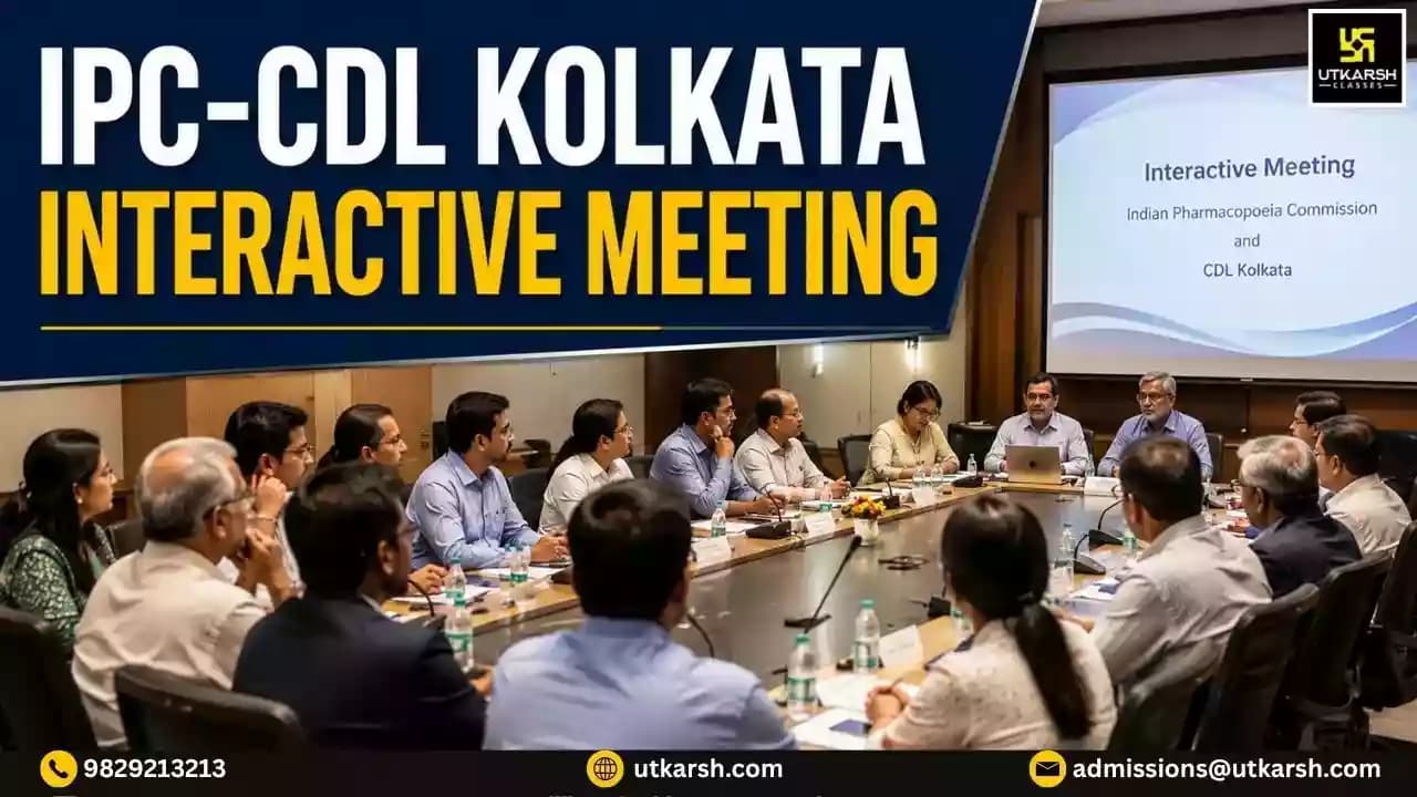 Indian Pharmacopoeia Commission (IPC) Organises First-Ever Interactive Meeting with CDL Kolkata