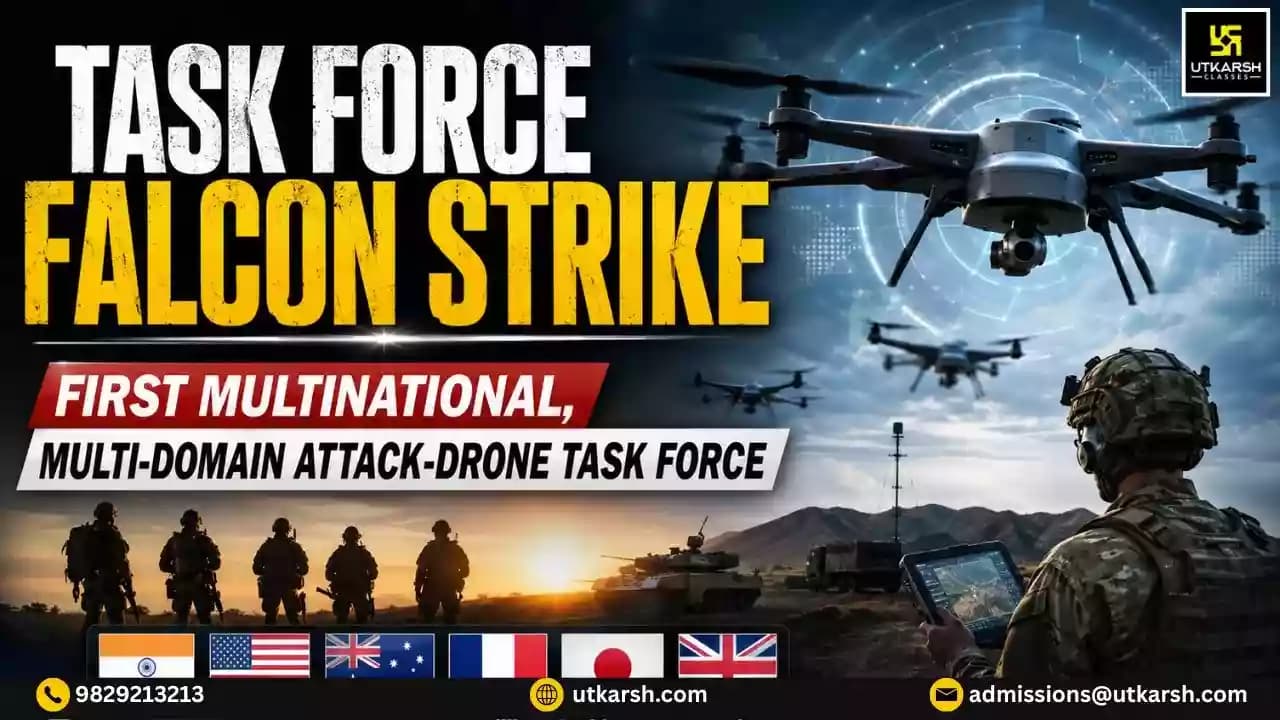 Task Force Falcon Strike: First Multinational, Multi-Domain Attack-Drone Task Force