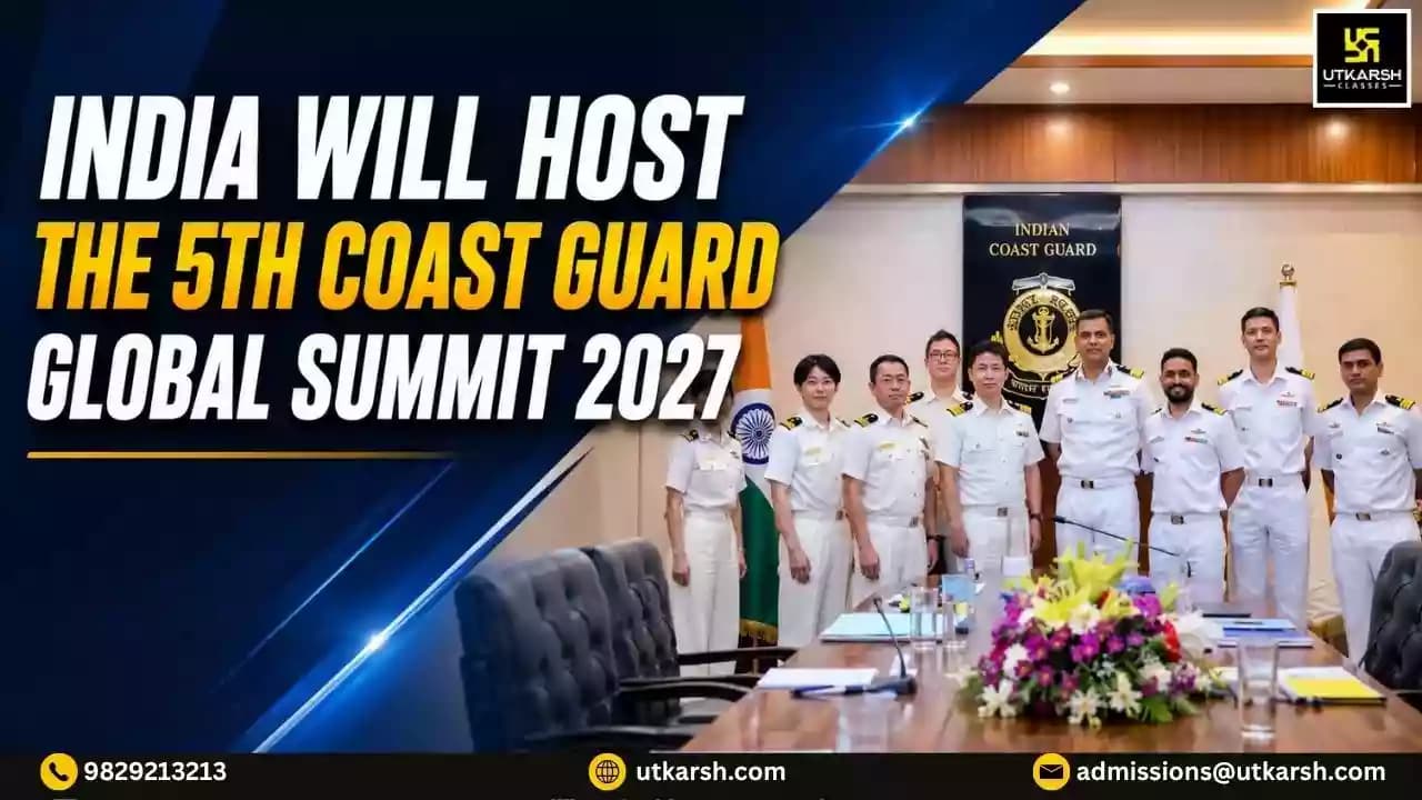 India to Host 5th Coast Guard Global Summit 2027 in Delhi