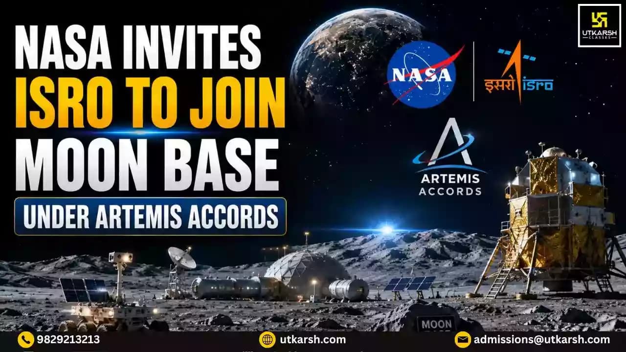 NASA Invites ISRO to Join Moon Base Program Under Artemis Accords