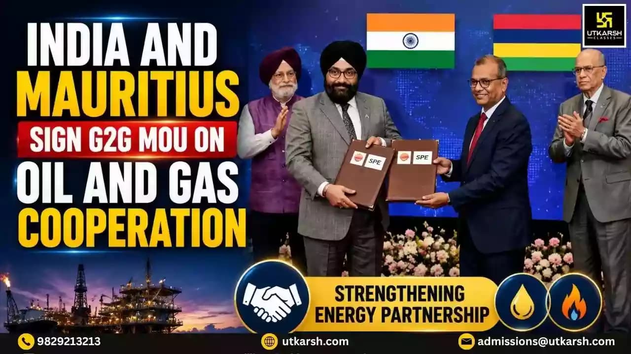 India and Mauritius Sign G2G MoU on Oil and Gas Cooperation