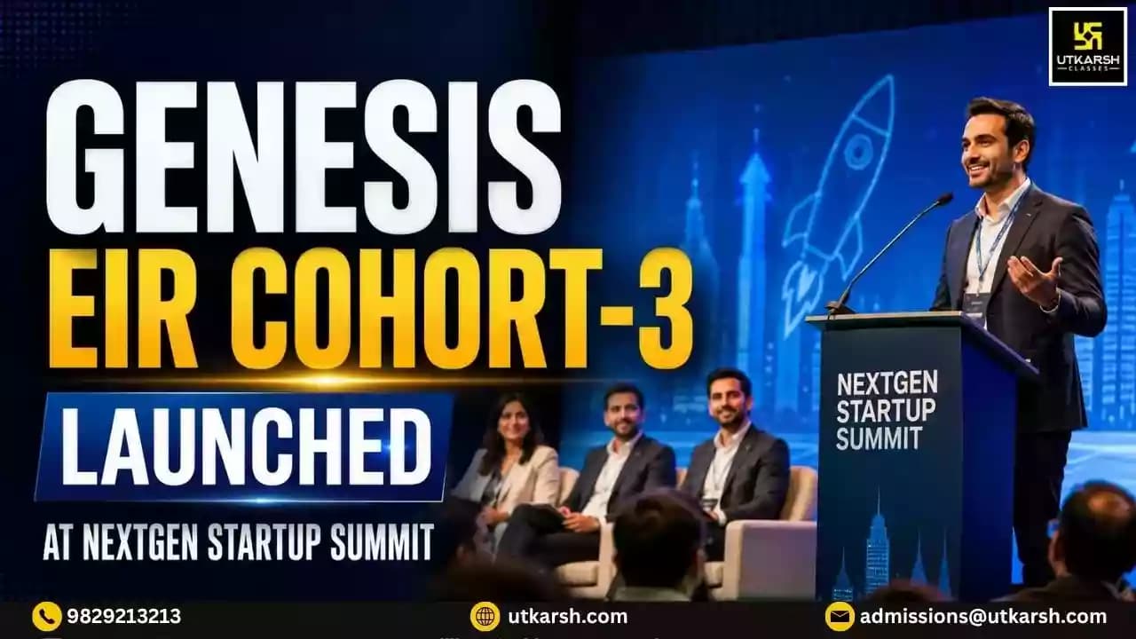 GENESIS Entrepreneur-in-Residence (EIR) Cohort-3 Launched at GENESIS NextGen Startup Summit
