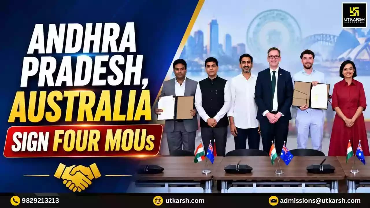 Andhra Govt. Australia Signs 4 MoUs on Clean Energy, Manufacturing, Education, Skills