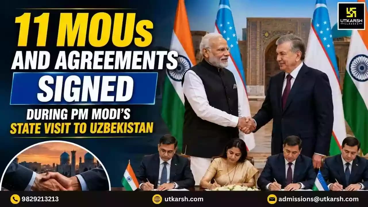 11 MoUs and Agreements Signed During PM Modi's State Visit to Uzbekistan