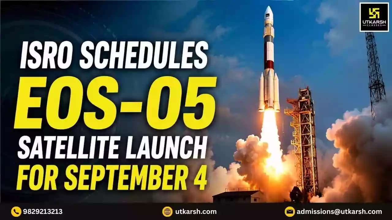 ISRO schedules EOS-05 satellite launch for September 4